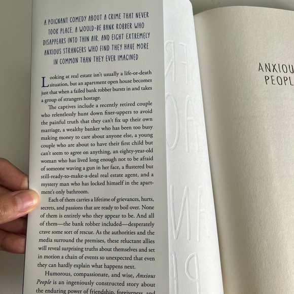 Anxious People by Fredrik Backman - Picture 2 of 2